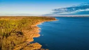 Wschód słońca nad jeziorami Boczne i Niegocin, styczeń 2022 r. - zdjęcie 13