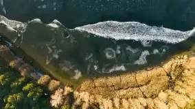 Wschód słońca nad jeziorami Boczne i Niegocin, styczeń 2022 r. - zdjęcie 35