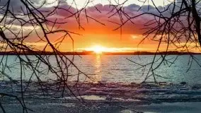 Styczniowe słońce, jezioro Dargin i kra... - zdjęcie 37