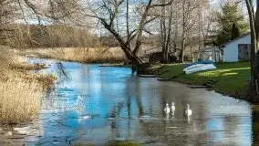 Zimowe jeziora przy Malinówce Wielkiej - zdjęcie 10