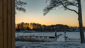 Wschód słońca w Strandzie nad jeziorem Kisajno - zdjęcie 20