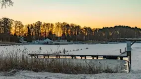 Wschód słońca w Strandzie nad jeziorem Kisajno - zdjęcie 24