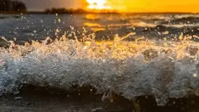 Zachód słońca nad jeziorem Niegocin, Bystry, luty 2021 - zdjęcie 45