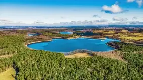 Dargin i okoliczne jeziora z lotu mewy - zdjęcie 15