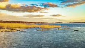 Zachód słońca nad jeziorem Tałty i kanałem Tałckim - zdjęcie 32