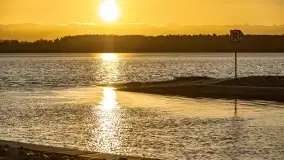 Zachód słońca nad jeziorem Tałty i kanałem Tałckim - zdjęcie 64