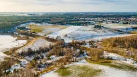 Mazurska zima z lotu ptaka, luty 2022 - zdjęcie 21