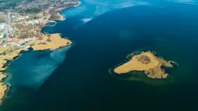 Wilkasy i okolice na zdjęciach z lotu mewy, marzec 2022 - zdjęcie 12