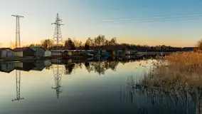 Garażowy zachód nad rzeką Pisa w Piszu - zdjęcie 20