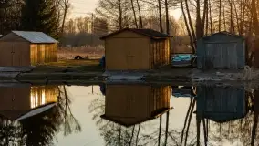 Garażowy zachód nad rzeką Pisa w Piszu - zdjęcie 29