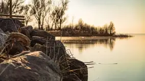 Jezioro Śniardwy i Nowe Guty na początku wiosny - zdjęcie 8