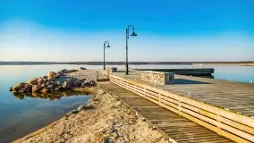 Jezioro Śniardwy i Nowe Guty na początku wiosny - zdjęcie 3