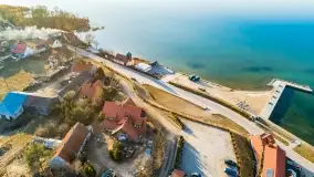 Jezioro Śniardwy i Nowe Guty na ujęciach z drona - zdjęcie 3