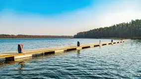 Jezioro Boczne i przystań Sun Bila pod koniec marca 2022 - zdjęcie 14