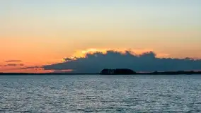 Zachód słońca bez słońca - pole biwakowe, Sun Bila Dargin - zdjęcie 1