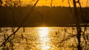 Wschód słońca przy wyspie Wydmińskiej, kwiecień 2022 r. - zdjęcie 39