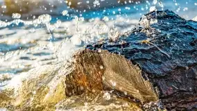 Zachód słońca nad jeziorem Dargin, marzec 2022 r. - zdjęcie 56