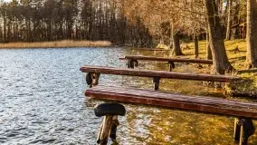 Zachód słońca nad jeziorem Bocznym, Leśna Keja - zdjęcie 13