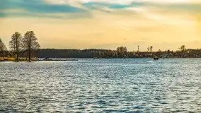 Zachód słońca nad jeziorem Bocznym, Leśna Keja - zdjęcie 15