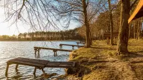 Zachód słońca nad jeziorem Bocznym, Leśna Keja - zdjęcie 36