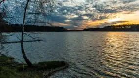 Zachód słońca nad jeziorem Jagodne - zdjęcie 54