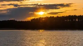 Zachód słońca nad jeziorem Jagodne - zdjęcie 58