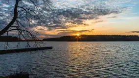 Zachód słońca nad jeziorem Jagodne - zdjęcie 47