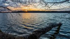 Zachód słońca nad jeziorem Jagodne - zdjęcie 32