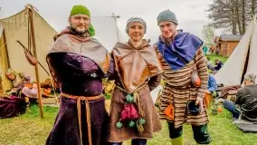 Wikingowie i średniowieczne klimaty na zdjęciach z otwarcia sezonu w Giżycku - zdjęcie 25