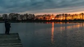 Jeszcze raz majówkowy zachód słońca w Sztynorcie - zdjęcie 5