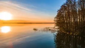 Wieczór i zachód słońca nad Darginem, kwiecień 2022 - zdjęcie 32