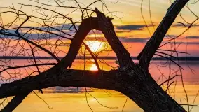 Wieczór i zachód słońca nad Darginem, kwiecień 2022 - zdjęcie 31