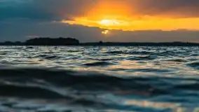 Zachód słońca nad jeziorem Dargin, maj 2022 r. - zdjęcie 20