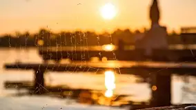 Zachód słońca nad jeziorem Bocznym, Marina Lester Club - zdjęcie 4