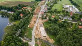 Zdjęcia: Mrągowo. Zobacz aktualne zdjęcia z budowy drogi ekspresowej S16 - zdjęcie 12