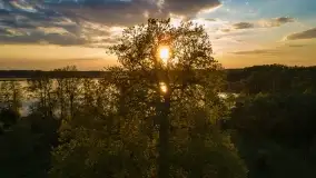 Zachód słońca nad jeziorem Kirsajty, koniec maja 2022 - zdjęcie 29