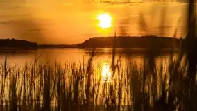 Zachód słońca nad jeziorem Kirsajty, koniec maja 2022 - zdjęcie 13