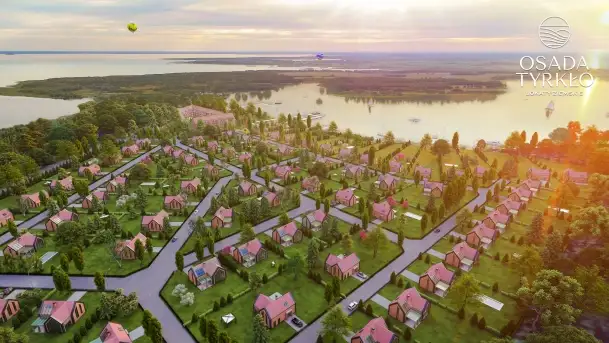 Osada Tyrkło przy szlaku WJM, wizualizacja nowej inwestycji na Mazurach - zdjęcie 10