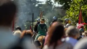 Fotorelacja - Jaćwingowie na ulicach Starych Juch - zdjęcie 12