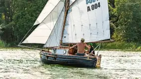 Regaty klubu Jacht Oldtimer, Kisajno, sierpień 2022 - zdjęcie 37