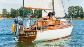 Regaty klubu Jacht Oldtimer, Kisajno, sierpień 2022 - zdjęcie 77