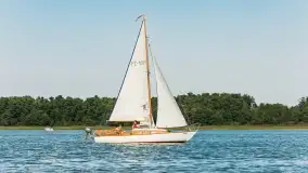 Regaty klubu Jacht Oldtimer, Kisajno, sierpień 2022 - zdjęcie 60