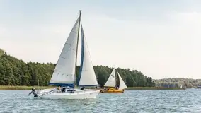 Regaty klubu Jacht Oldtimer, Kisajno, sierpień 2022 - zdjęcie 65