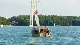 Regaty klubu Jacht Oldtimer, Kisajno, sierpień 2022 - zdjęcie 101