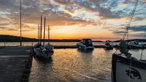 Czerwcowy zachód słońca nad jeziorem Kisajno - zdjęcie 33