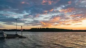 Czerwcowy zachód słońca nad jeziorem Kisajno - zdjęcie 16