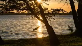 Zachód słońca nad jeziorem Przystań, czerwiec 2022 - zdjęcie 26