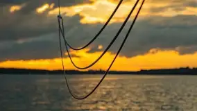 Zachód słońca podczas naszego rejsu, lipiec 2022 - zdjęcie 9