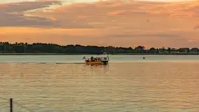 Zachód słońca podczas naszego rejsu, lipiec 2022 - zdjęcie 28