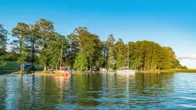 Zachód słońca nad jeziorem Mamry, Cypel Zwierzyniecki Róg - zdjęcie 19